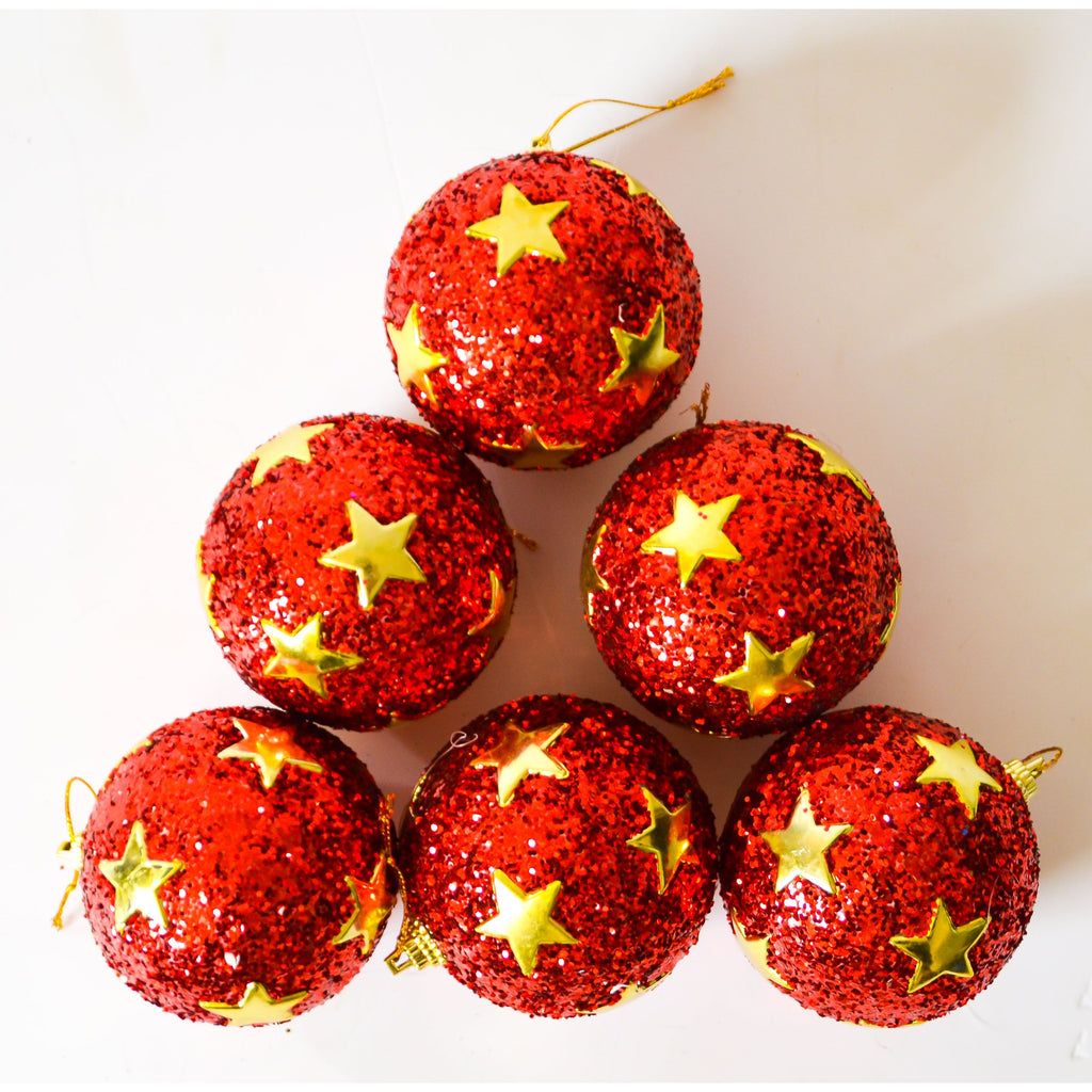 Antique White Red Balls Stars Christmas Decor 19AW27 Toyzoona CR135.jpg