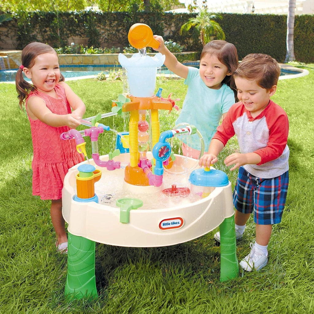 Olive Drab Little Tikes Fountain Factory Water Table THE DREAM FACTORY little-tikes-fountain-factory-water-table-toyzoona-14.jpg