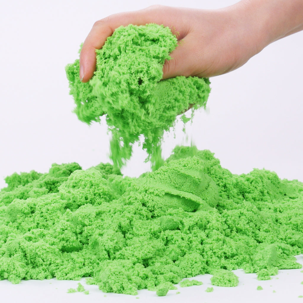 Dark Sea Green Oosh Moldable Smart Sand Series 1 8608 (Small) by ZURU HALSON ENTERPRISE 06.jpg Stationary, Arts and Crafts
