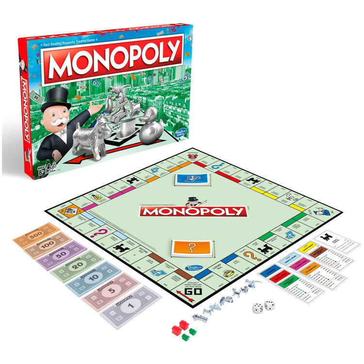 Light Gray Hasbro Classic Monopoly – Buy, Sell, and Rule the Board – Classic fun reimagined Nairobi Toys House K Limited 0A982B664D834175A3464920CA7C1CD1.jpg Games and Puzzles