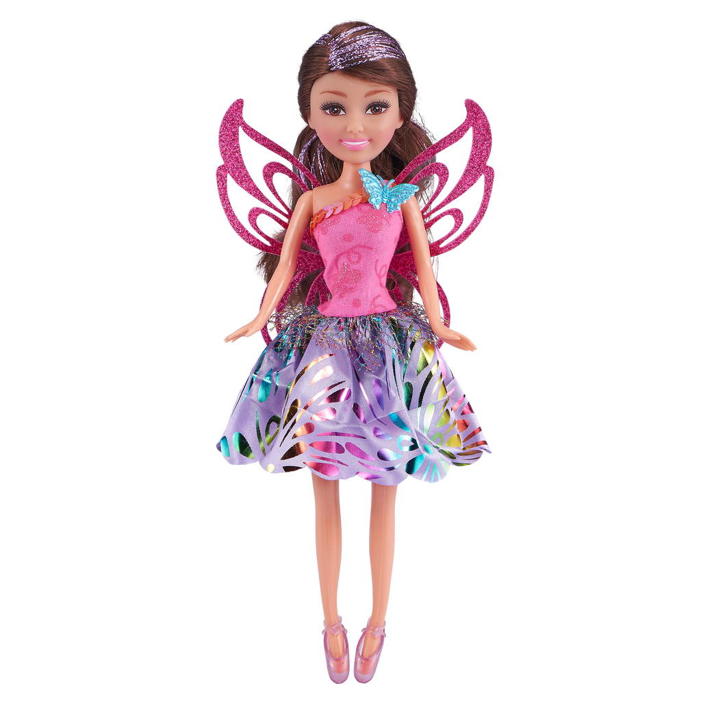 Rosy Brown Sparkle Girlz Fairy Doll 10006 by ZURU HALSON ENTERPRISE 10006_SPARKLE_GIRLZ-DOLLS-10.5-Fairy_Princess_In_Cone_02_1.png Dolls and Playsets
