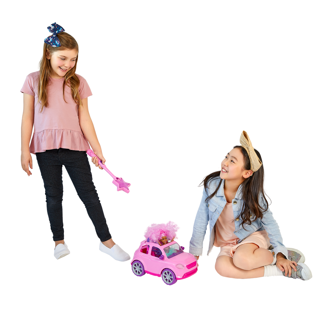 Gray Sparkle Girlz Radio Control Car 100299 by ZURU Toyzoona 100299_Sparkle_RC_Car_02.png Action Toys