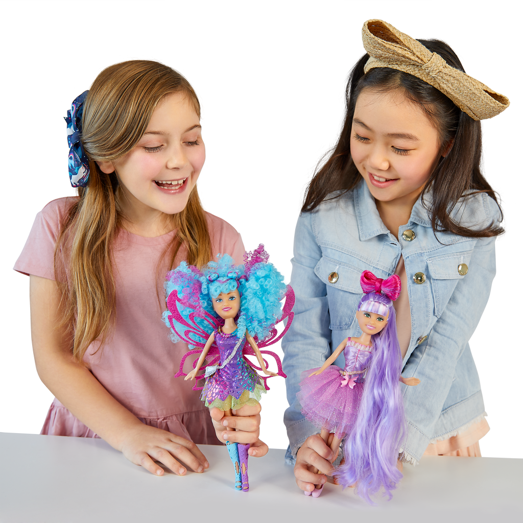 Gray Sparkle Girlz Hair Dreams 100313 by ZURU HALSON ENTERPRISE 100313SparkleHairDreams_03.png Dolls and Accessories