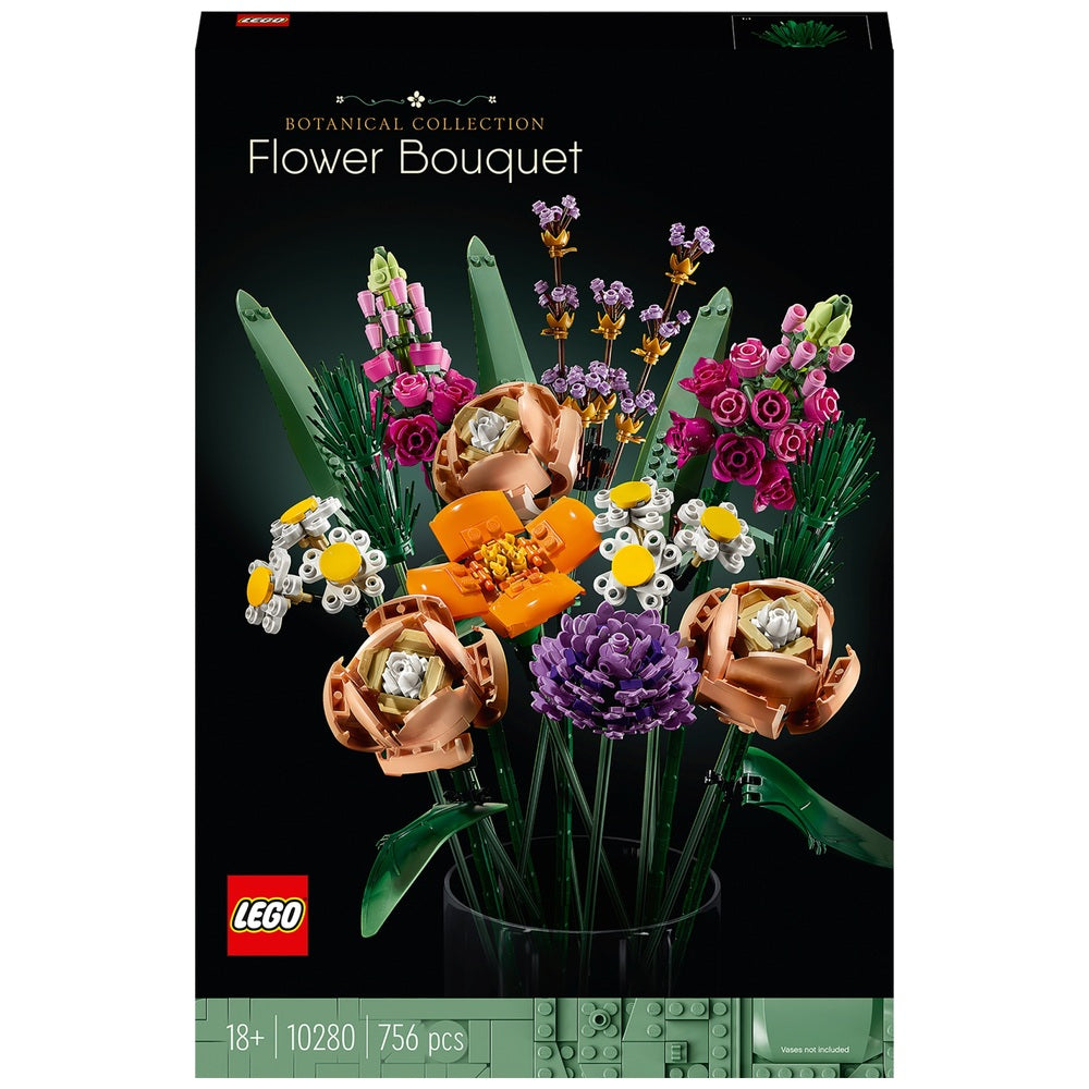 Rosy Brown LEGO 10280 Flower Bouquet THE DREAM FACTORY 10280.jpg Building Sets and Construction Toys