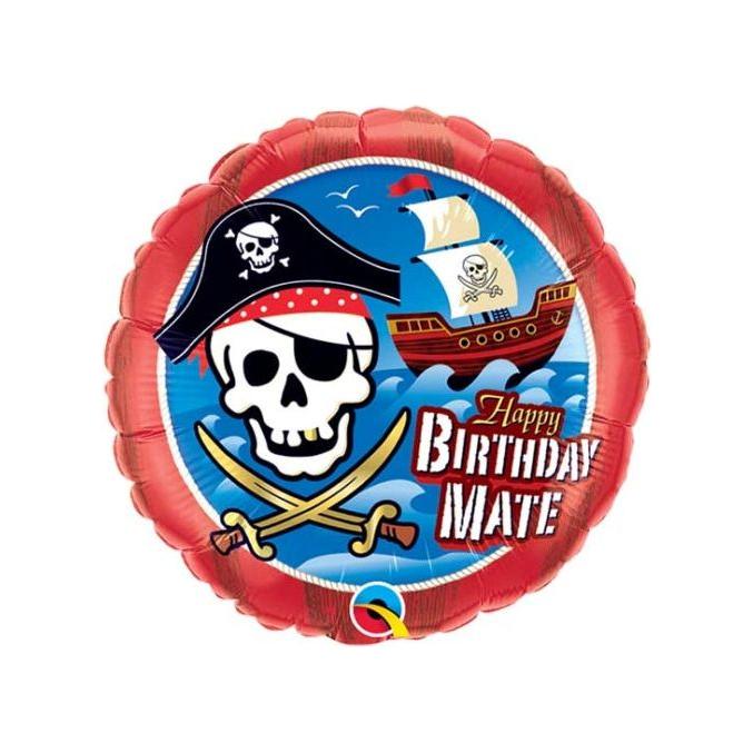Dark Slate Gray Qualatex Pirate Happy Bday11767 Balloon Toyzoona 11767-510x677.jpg Gift, Party Goods & Wrapping Paper