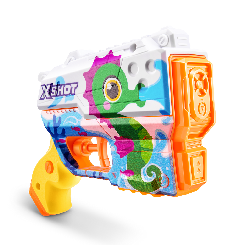 Medium Sea Green XSHOT Junior Fast-Fill Water Blaster 118143 by ZURU HALSON ENTERPRISE 118143D_XSHOT_Fast-FillJunior_Singlepack_OOP_01.png Action Figures and Play Sets