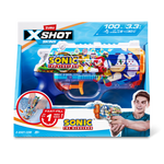 Wheat XSHOT Fast-Fill Skins Nano Sonic The Hedgehog Water Blaster 118166 by ZURU HALSON ENTERPRISE 118166_XSHOTWATER_FAST-FILLSKINS-NANOBLASTER_FrontalofPack_01.png Action Figures and Play Sets