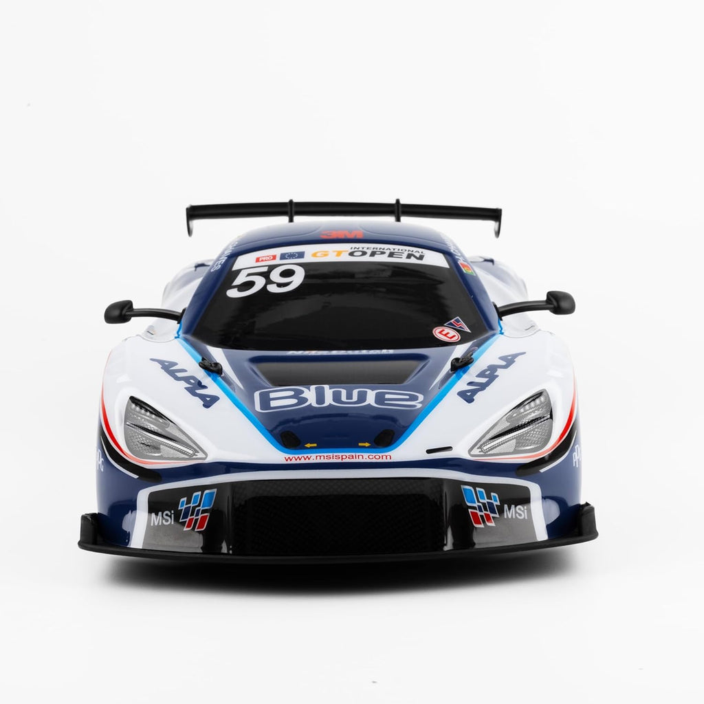 Dark Slate Gray RC Drift Car McLaren 720S GT3-2.4GHz Remote Car - 15km/h Speed - Car Toy for Kids Ages 6+ - Rechargeable Battery - Scale 1:12 (Blue) HALSON ENTERPRISE 12_62b9c1bc-e601-4f2b-b7d5-02948463937f.jpg Vehicles and Remote Control Toys