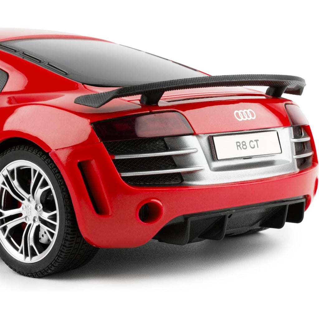 Black RC Drift Car Audi R8 GT 2.4GHz - Rechargeable High Speed Remote Control Car for Kids & Adults - Detailed Interior - 4CH - Battery Operated - Racing Toy for Kids Ages 6+ - Scale 1:18 - Red HALSON ENTERPRISE 14_75c4a031-3ae0-40ee-9f2a-e0b7731f52d0.jpg Vehicles and Remote Control Toys