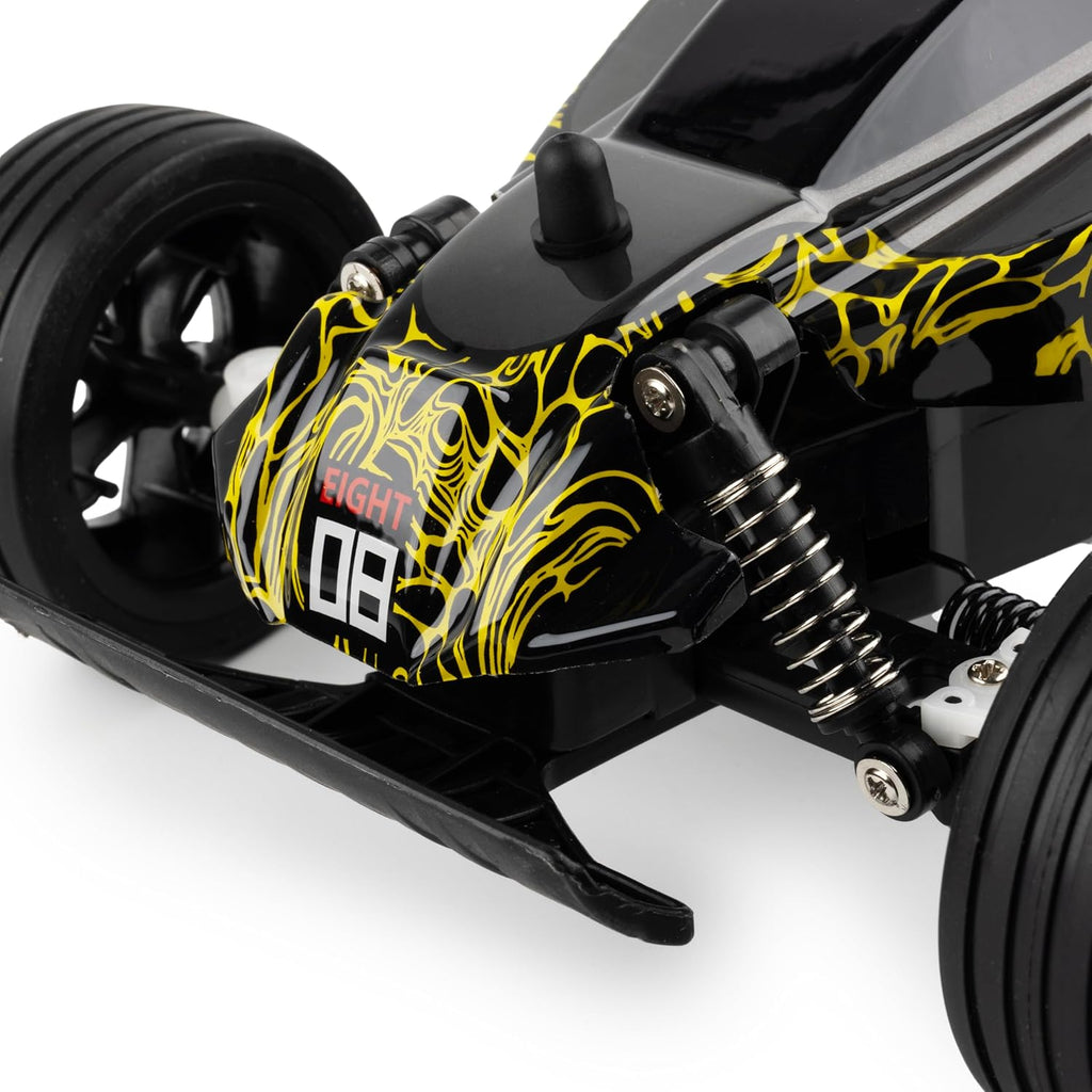 Light Gray Buggy RC Car 2.4GHz - High-Speed Remote Control Car for Kids - Off-Road Vehicle - Rechargeable Battery - Ages 6+ - Scale 1:16 - Yellow HALSON ENTERPRISE 14_d8c86468-8785-4b5f-bc3e-bc26f3ce1e15.jpg Vehicles and Remote Control Toys