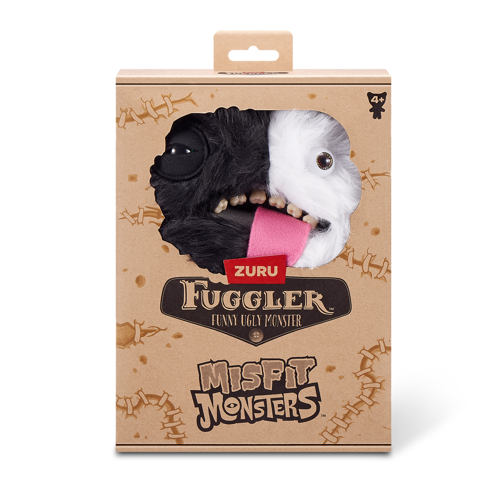 Tan Fuggler Misfit Monsters 9-inch Series 1 15726 by ZURU HALSON ENTERPRISE 15726A_FUGGLER_MONSTERMASHUP_FRONTOFPACK.png Plush Toys