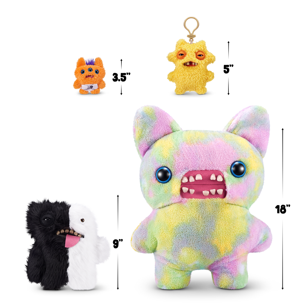 Light Gray Fuggler Misfit Monsters 9-inch Series 1 15726 by ZURU HALSON ENTERPRISE 15726A_FUGGLER_MONSTERMASHUP_OOP_02A.png Plush Toys