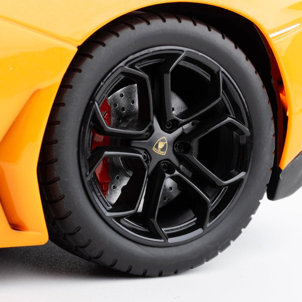 Light Goldenrod RC Car Toy Lamborghini Aventador LP 700-4 - 2.4GHz Remote Control Car for Kids & Collectors - USB Charger - Ages 6+ - Rechargeable Battery - Scale 1:14 - Orange HALSON ENTERPRISE 15_af23ad7e-4b6a-4835-b570-2064e13ebfab.jpg Vehicles and Remote Control Toys