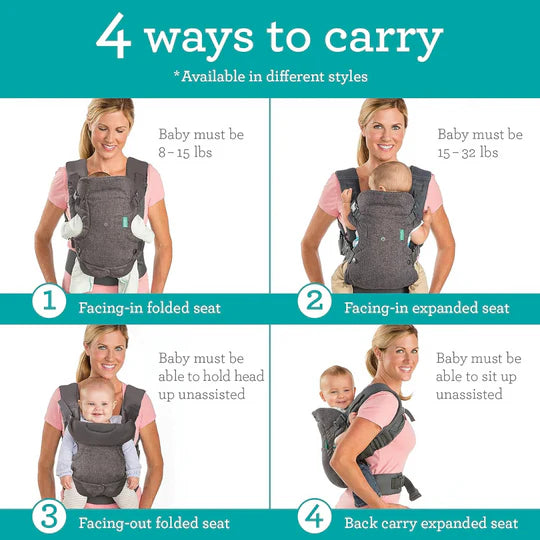 Wheat Infantino Flip Advanced 4-In-1 Convertible Baby Carrier Grey Age- Newborn & Above Toyzoona 1_540x_9a361057-8dd9-4e5c-ae77-7ea01379aac2.webp Baby and Toddler Toys