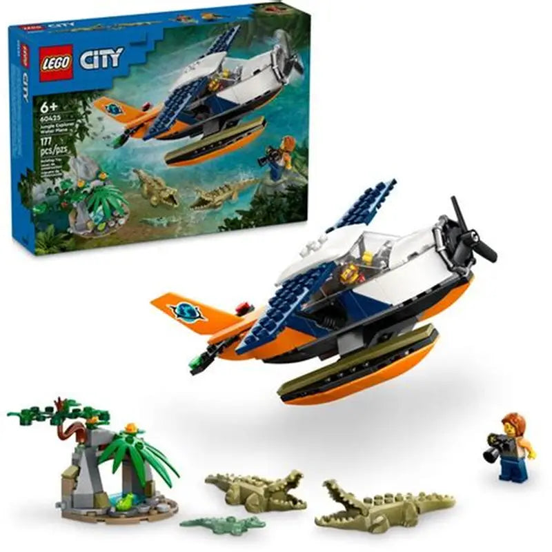 Dark Slate Gray LEGO 60425 Jungle Explorer Water Plane THE DREAM FACTORY 1_fa9ac296-e628-4c86-bc90-6534f46315b5.webp Building Sets and Construction Toys
