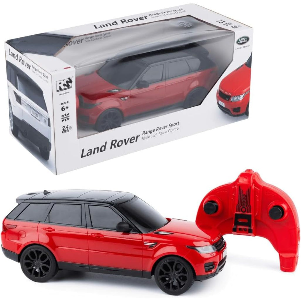 Gray RC Car 4x4 Range Rover Sport 2014-2.4GHz SUV Model for Collectors - Remote Control Car for Kids Ages 6+ & Adults - Battery Operated - Scale 1:24 - Red HALSON ENTERPRISE 20_f531bb8b-4e64-4eac-b0fd-c7de7cd3701d.jpg Vehicles and Remote Control Toys