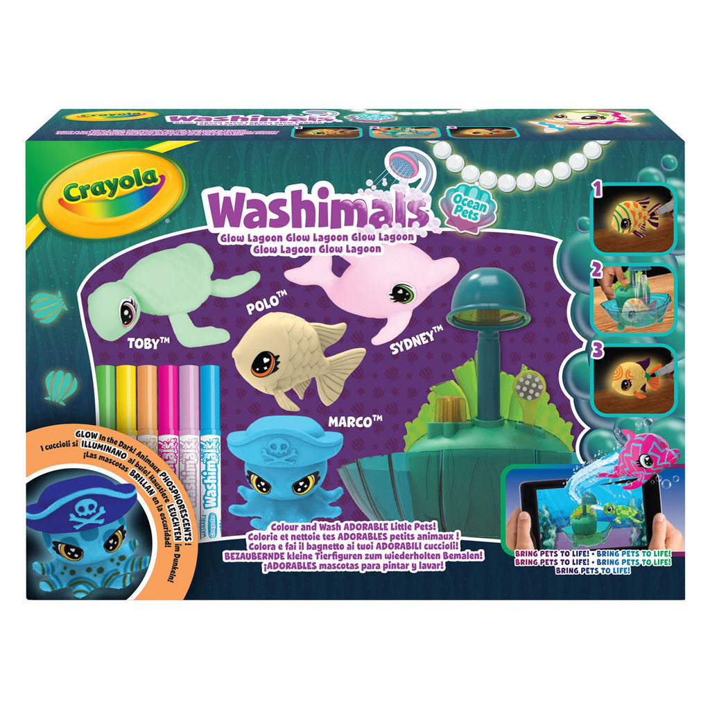 Dark Slate Gray Crayola Washimals Ocean Pets Lagoon Set HALSON ENTERPRISE 2181096a.jpg Arts and Crafts
