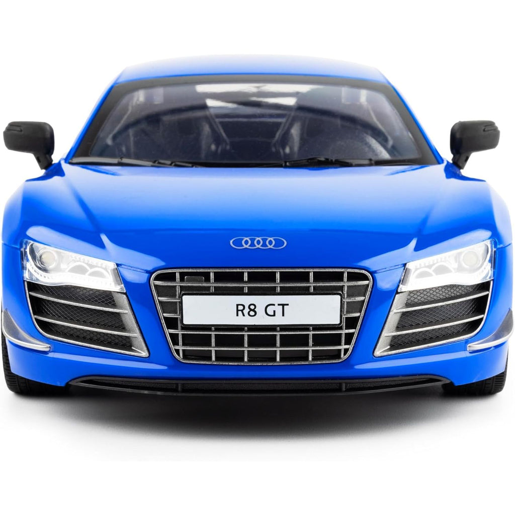 Light Gray RC Drift Car Audi R8 GT 2.4GHz - Rechargeable High Speed Remote Control Car for Kids & Adults - Detailed Interior - USB Charger - Rechargeable Battery - Racing Toy for Kids Ages 6+ - Scale 1:14 - Blue HALSON ENTERPRISE 22_a61dde5b-c17e-4141-8d14-250239e59297.jpg Vehicles and Remote Control Toys