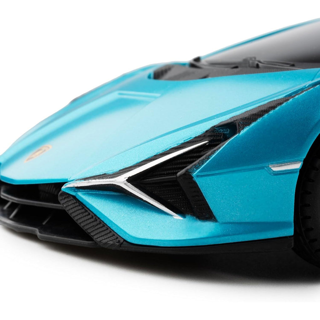 Powder Blue RC Car Lamborghini Sian - 2.4GHz Remote Control Car for Kids & Adults - 4CH High-Speed Racing - Ages 6+ - Battery Operated - Scale 1:24 - Blue HALSON ENTERPRISE 25.jpg Vehicles and Remote Control Toys