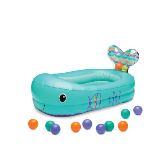 Medium Turquoise Infantino Whale Temperature Sensor Inflatable Bubble Bath Tub Teal Age- 6 Months & Above Toyzoona 295_540x_98134af4-b06b-482e-891b-749161d13144.webp Baby and Toddler Toys