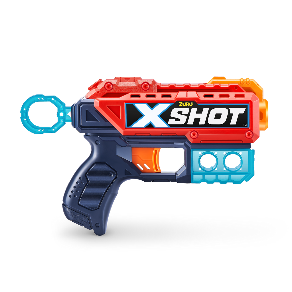 Dark Slate Gray XSHOT Excel Ultimate Shootout Pack 36251 (4 Blasters 48 Darts, 6 Cans) by ZURU Toyzoona 36184_ZURU_X-SHOT-_EXCEL-kickback_01.png Battling Toys