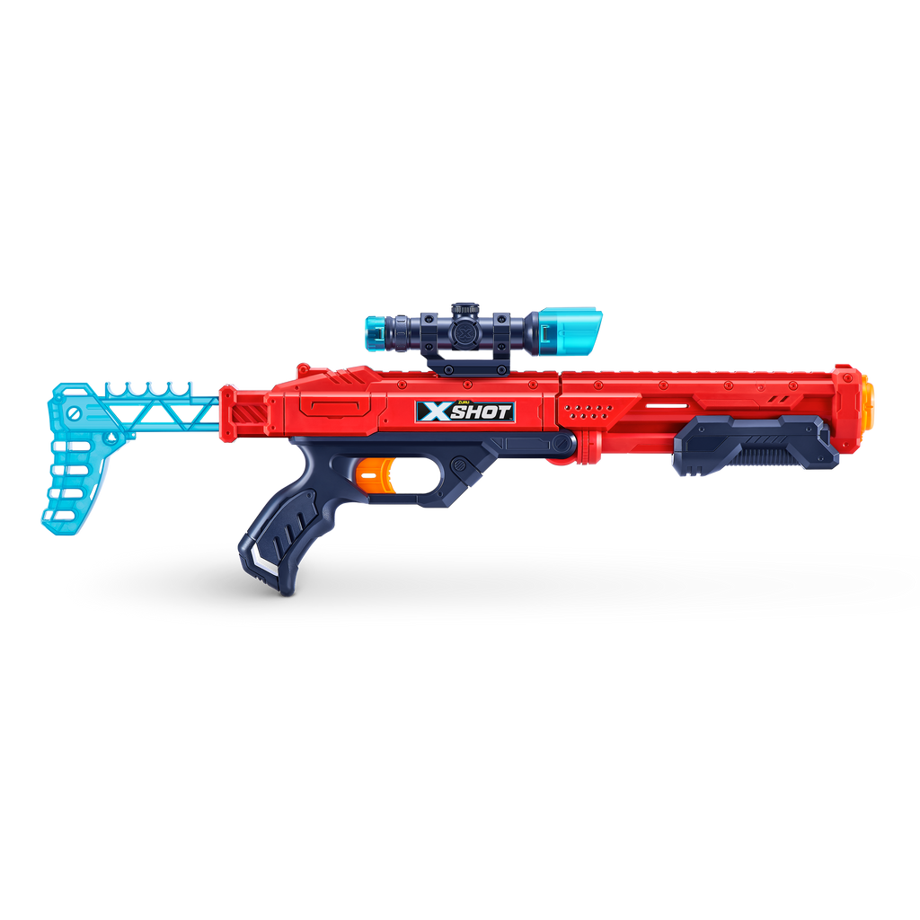 Dark Slate Gray XSHOT Excel Ultimate Shootout Pack 36251 (4 Blasters 48 Darts, 6 Cans) by ZURU Toyzoona 36251-Ultimate_shootout_pk_02_01.png Battling Toys