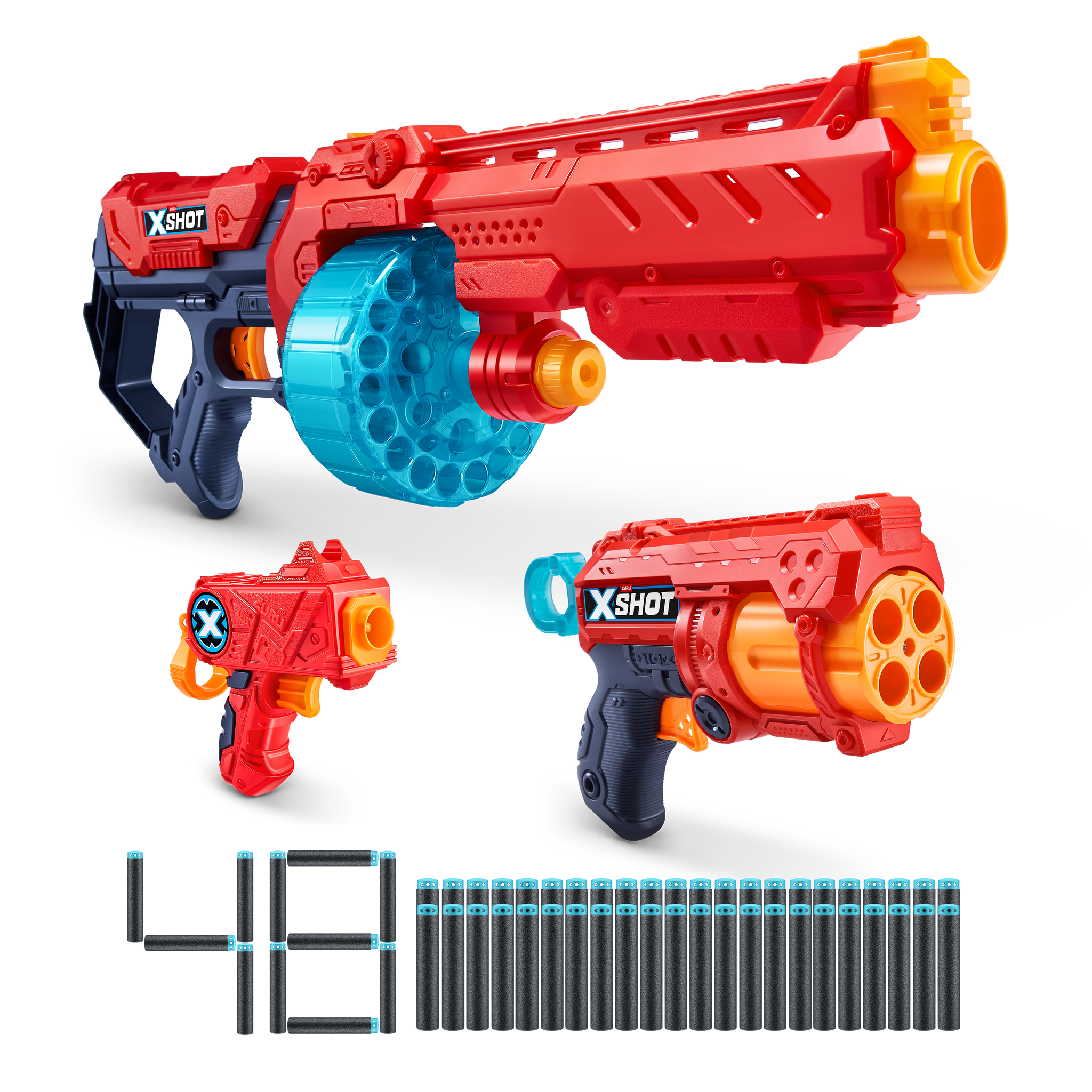 Shop Zuru X Shot Excel Combo Pack 36345 Dart Blaster Set for Kids