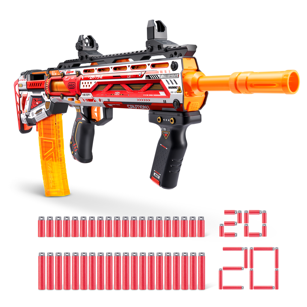 Dark Slate Gray XSHOT Skins Pro Series Longshot Blaster 36600 (40 Darts) by ZURU Toyzoona 36600_X-Shot_SKINS_PRO_SERIES_Longshot_Ecom_Hero_01.png Battling Toys
