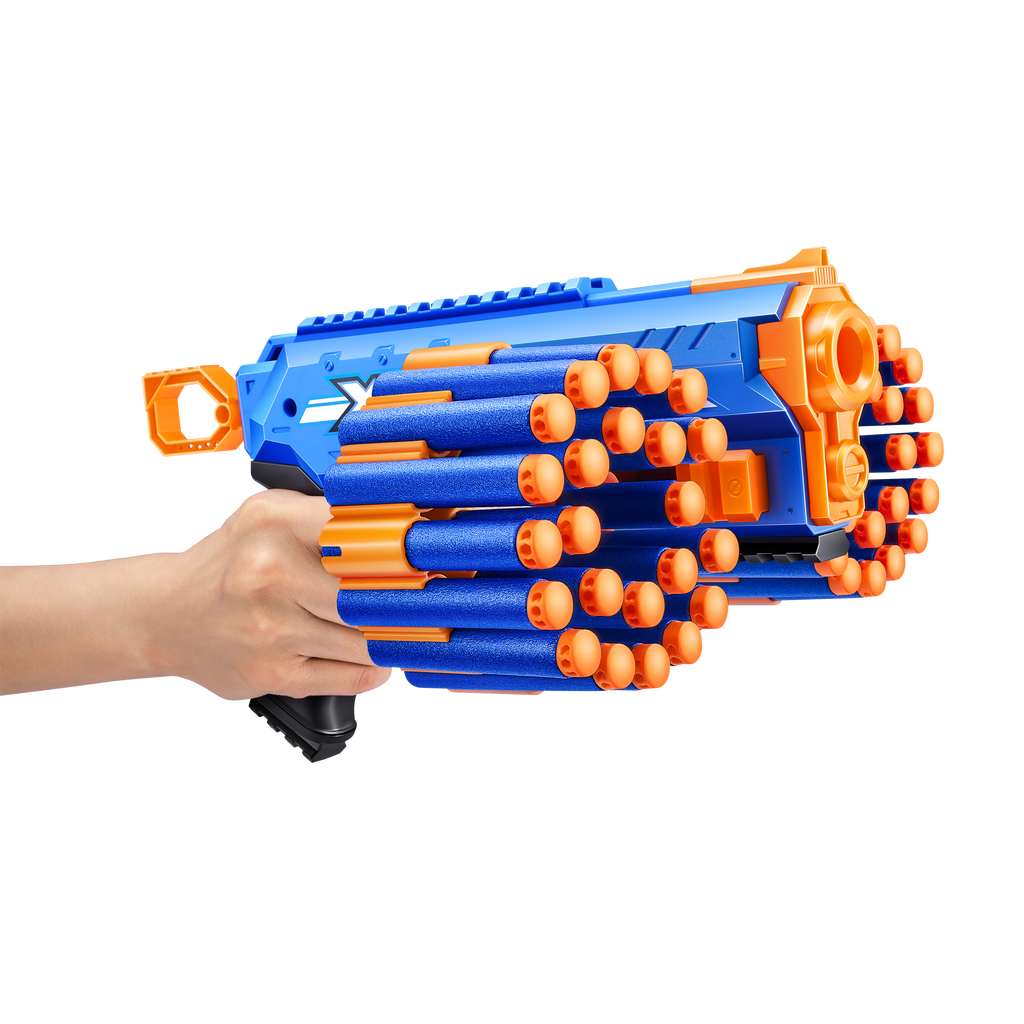 Dark Slate Blue XSHOT Insanity Manic Blaster 36603 (24 Darts) by ZURU Toyzoona 36603_X-SHOT_INSANITY_Manic_Lifestyle_01B.png Action Figures and Play Sets