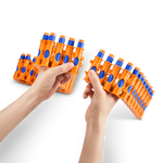 Tan XSHOT Insanity Motorized Rage Fire Gatlin Gun 36605 (72 Darts) by ZURU Toyzoona 36605_X-SHOT_INSANITY_Motorized_Rage_Fire_Lifestyle_02B.png Battling Toys