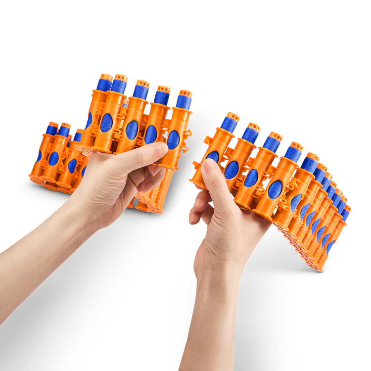 Tan XSHOT Insanity Motorized Rage Fire Gatlin Gun 36605 (72 Darts) by ZURU Toyzoona 36605_X-SHOT_INSANITY_Motorized_Rage_Fire_Lifestyle_02B.png Battling Toys