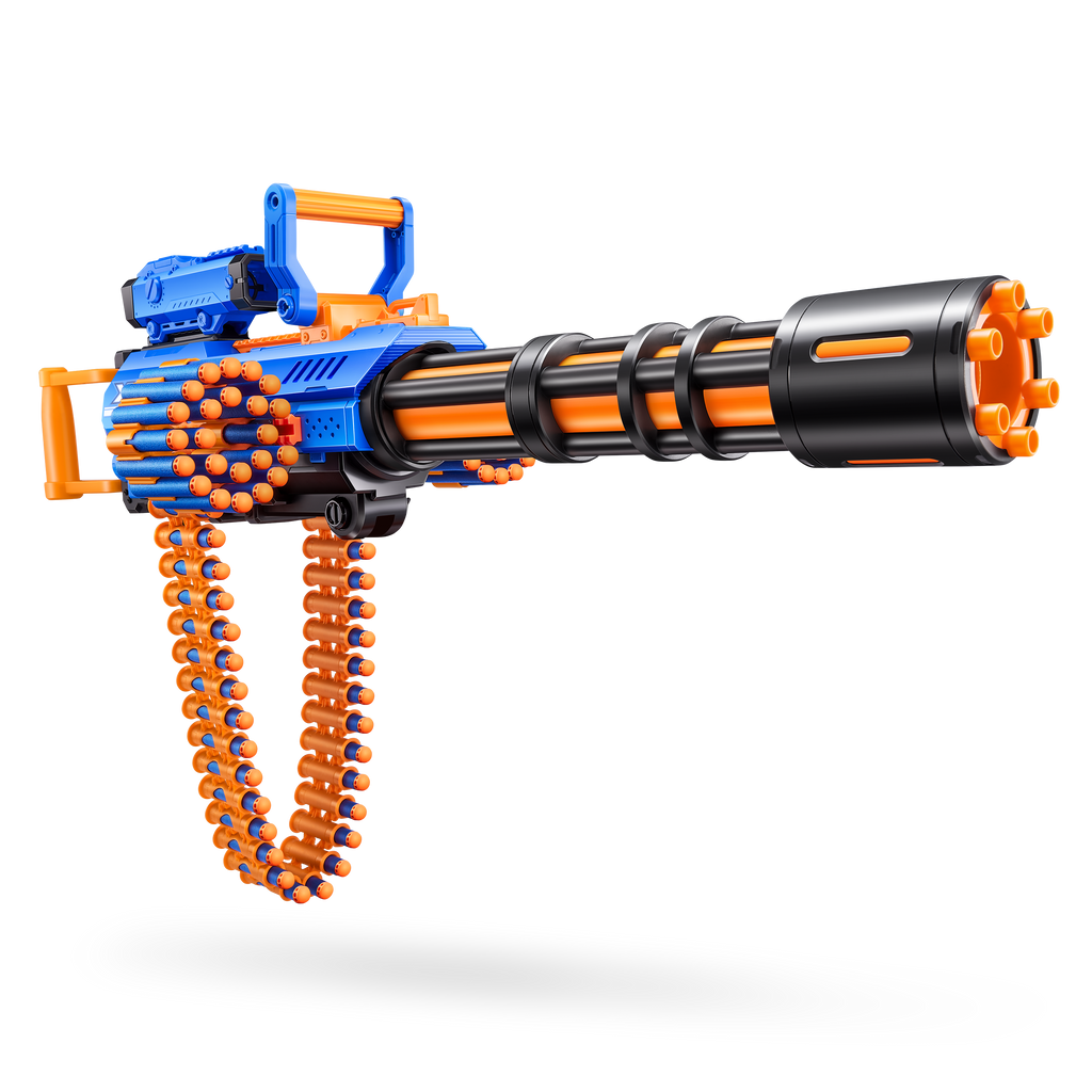 Coral XSHOT Insanity Motorized Rage Fire Gatlin Gun 36605 (72 Darts) by ZURU Toyzoona 36605_X-SHOT_INSANITY_Motorized_Rage_Fire_OOP_01B.png Battling Toys