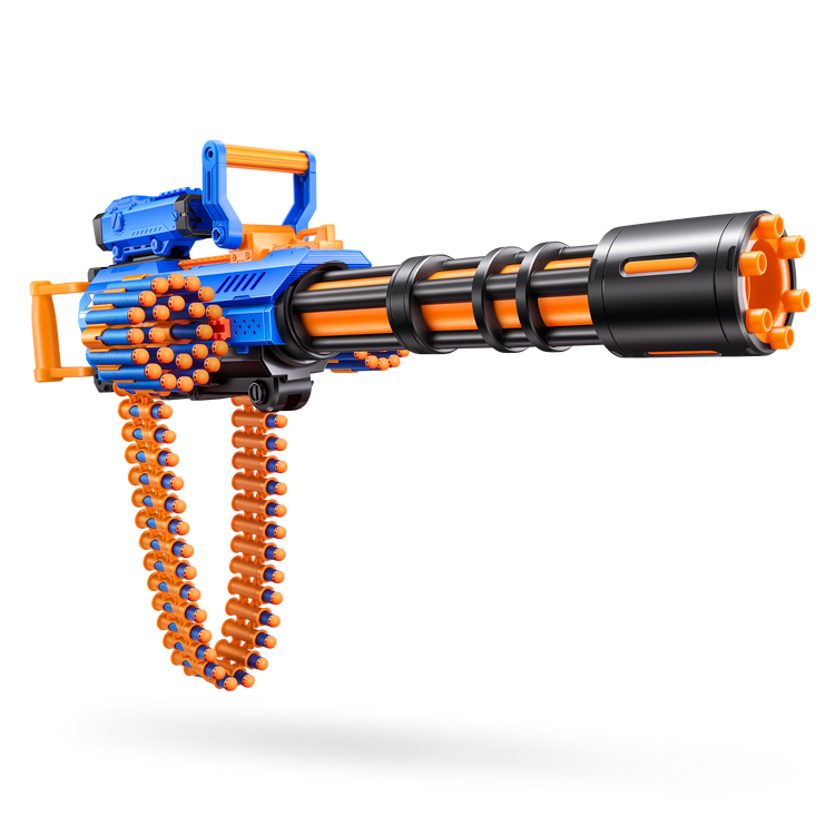 Coral XSHOT Insanity Motorized Rage Fire Gatlin Gun 36605 (72 Darts) by ZURU Toyzoona 36605_X-SHOT_INSANITY_Motorized_Rage_Fire_OOP_01B.png Battling Toys