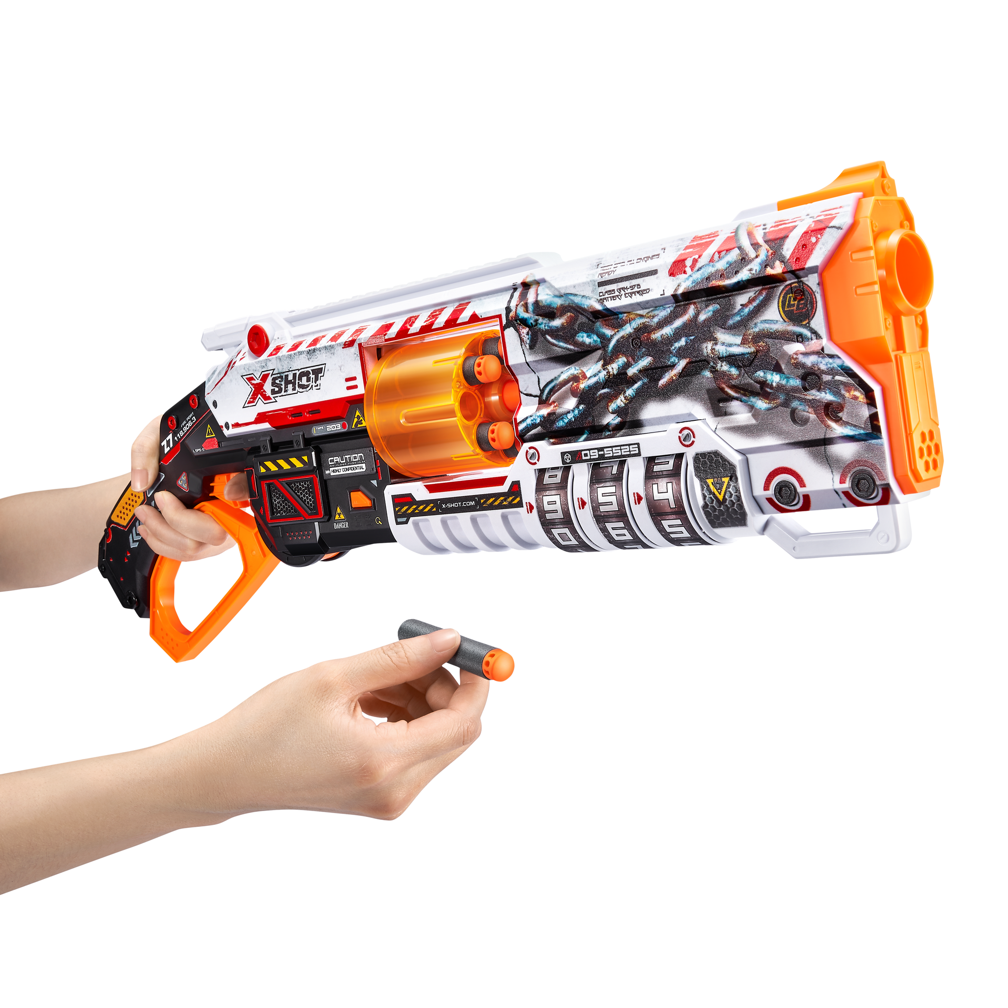 Get Zuru X Shot Skins Lock Gun 36606 Premium Blaster for Boys