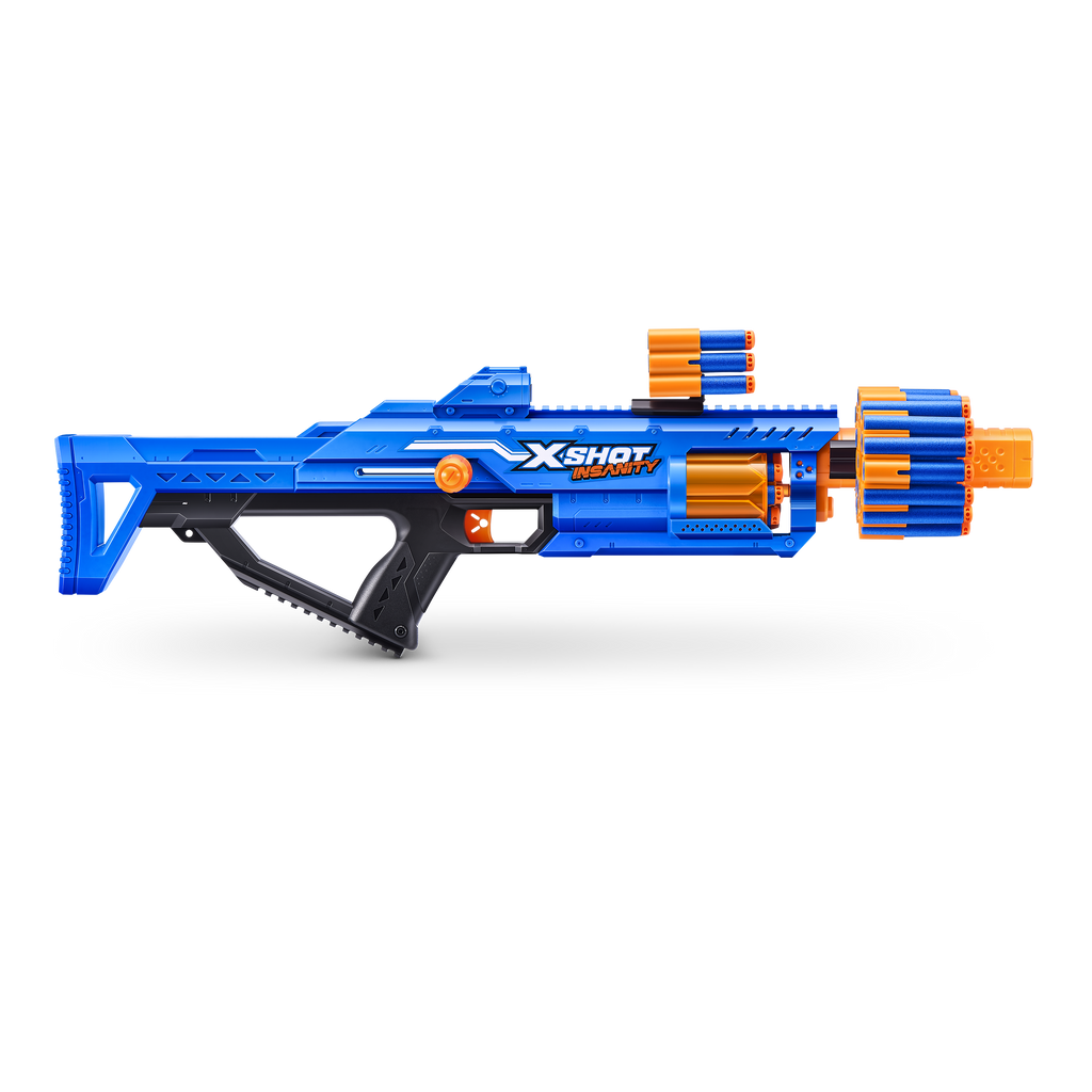 Dark Salmon XSHOT Insanity Berzerko 36610 (48 Darts) by ZURU Toyzoona 36610_X-SHOT_INSANITY_BERZERKO_OOP_02.png Battling Toys