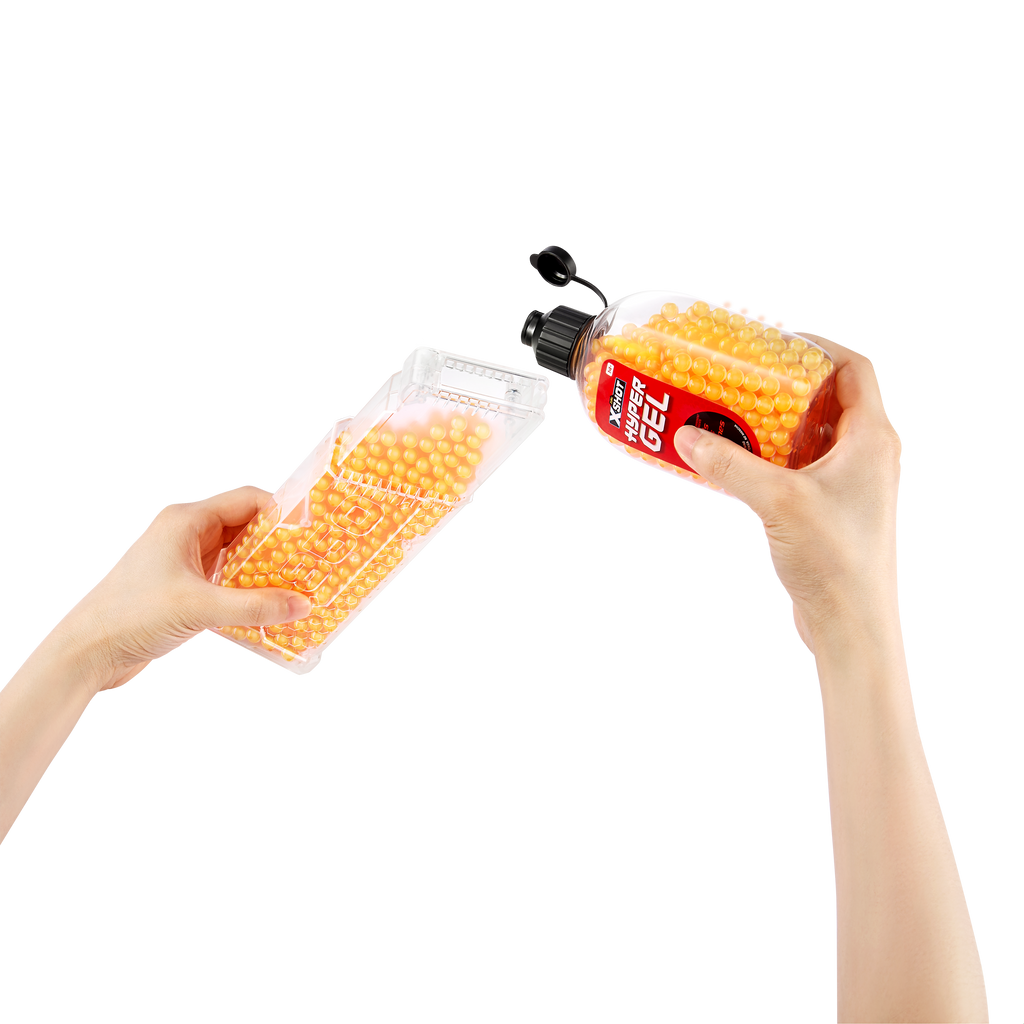 Wheat XSHOT Hyper Gel Trace Fire Blaster 36621 (10,000 Hyper Gel Pellets) by ZURU Toyzoona 36621_X-Shot_Hyper_Gel_Trace_Fire_Lifestyle_02B.png Battling Toys