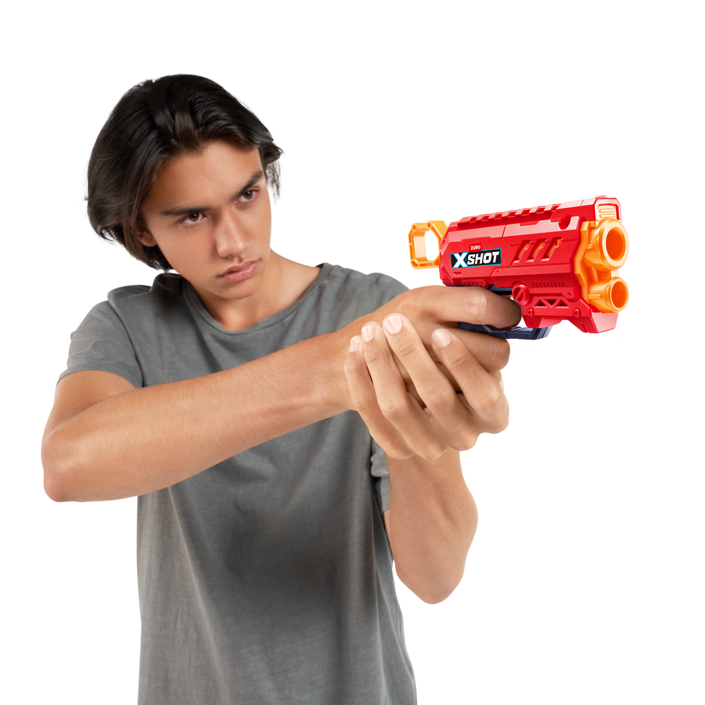 Rosy Brown XSHOT Excel Micro 2.0 Blaster 36726TQ1 (8 Darts) by ZURU Toyzoona 36726_XSHOT_EXCEL_SERIES_1_MICRO_2.0_8Darts__Lifestyle_01.png Action Figures and Play Sets