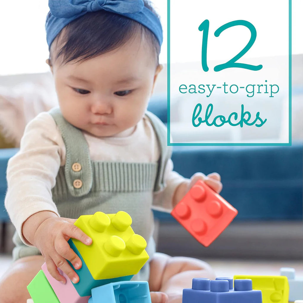 Gray Infantino Super Soft 1st Building Blocks Set of 12 Multicolor Age- 6 Months & Above Toyzoona 3_1080x_7f3d0276-7cd6-4a16-a6ff-9475da8d604b.webp Baby and Toddler Toys