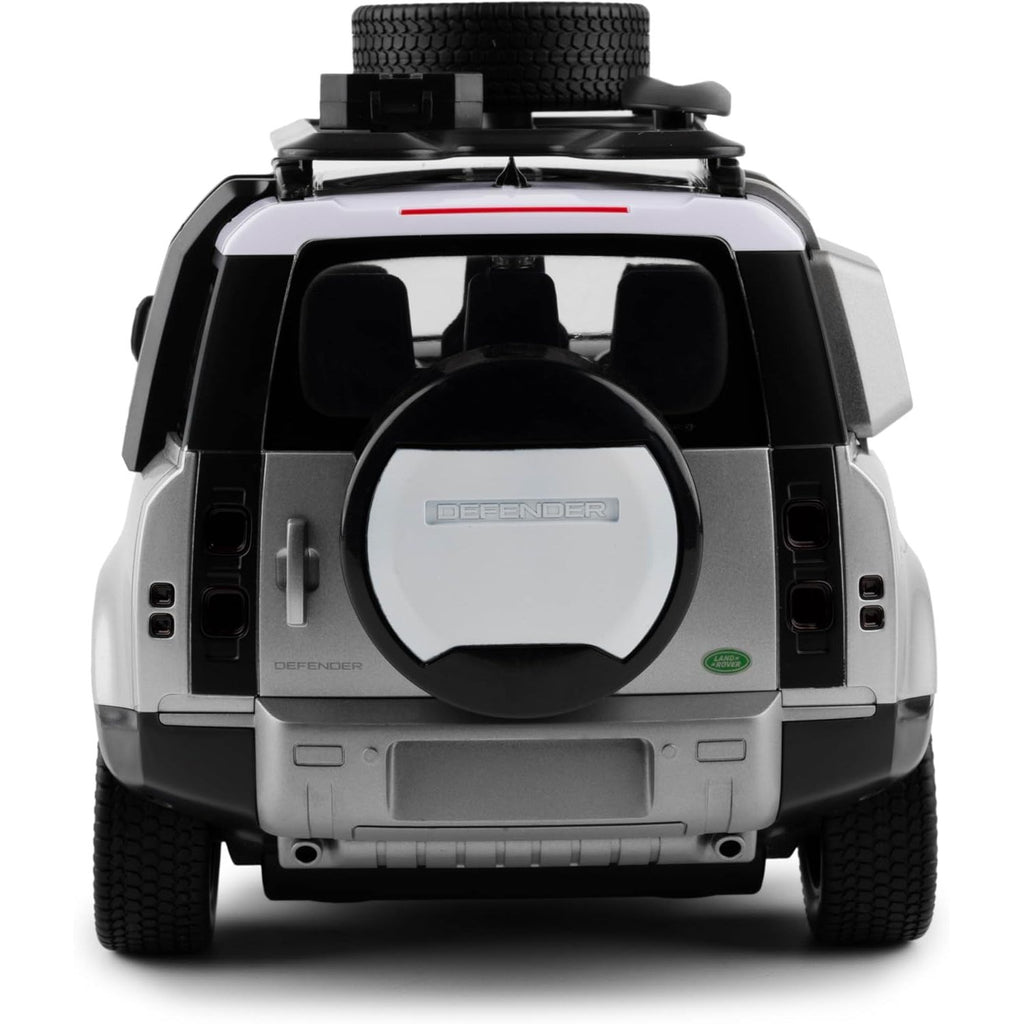 Light Gray RC Car 4x4 Land Rover Defender - 2.4GHz Remote Control Car for Kids & Adults - Extra Spare Parts & Detailed Interior - Rugged Toy SUV - Ages 6+ - Rechargeable Battery - Scale 1:12 - Silver HALSON ENTERPRISE 3_289e580e-c303-4d87-a1f1-3f0cf711cb8c.jpg Vehicles and Remote Control Toys