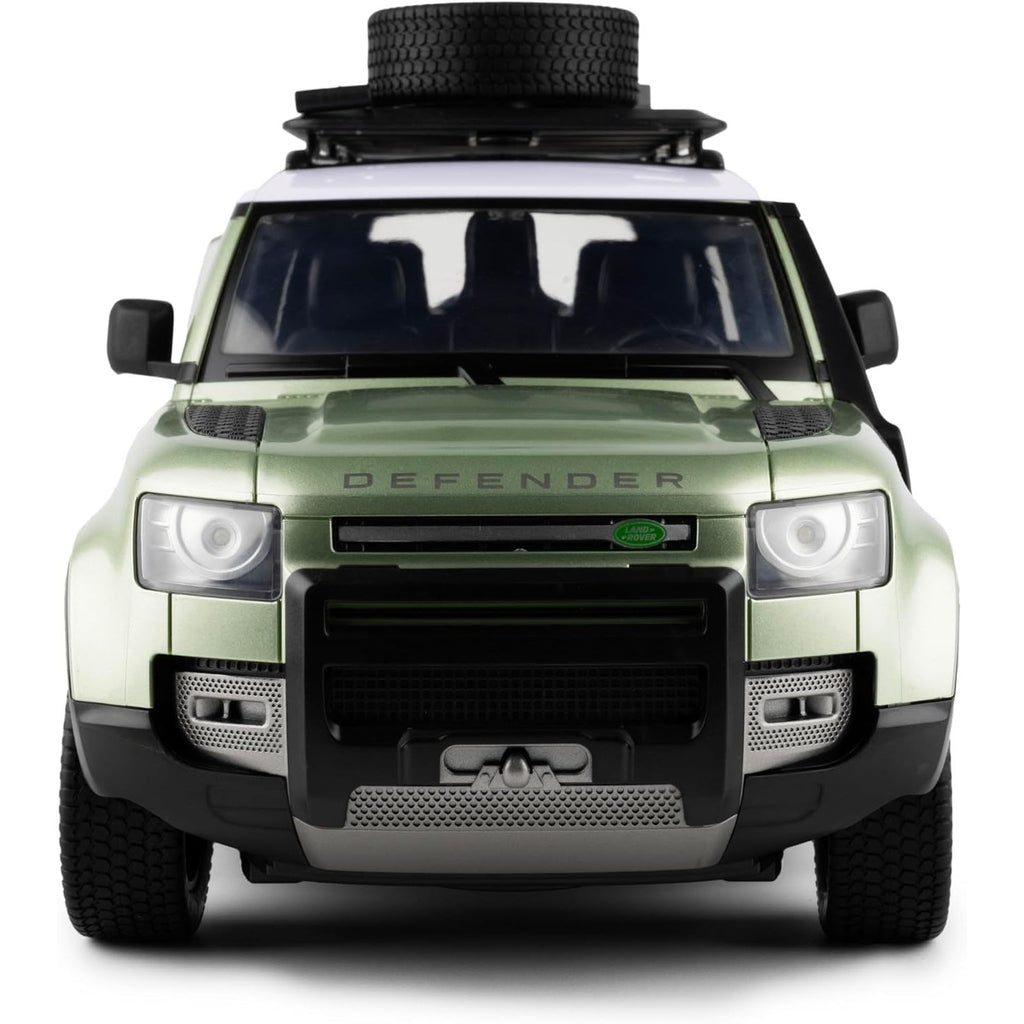 Light Gray RC Car 4x4 Land Rover Defender - 2.4GHz Remote Control Car for Kids & Adults - Extra Spare Parts & Detailed Interior - Rugged Toy SUV - Ages 6+ - Rechargeable Battery - Scale 1:12 - Green HALSON ENTERPRISE 3_66fb698f-0fa0-426d-904c-bcff7a125af0.jpg Vehicles and Remote Control Toys