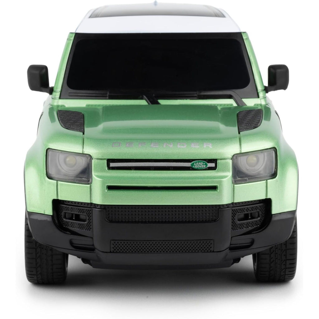 Light Gray RC Car 4x4 Land Rover Defender 90-4CH, 2.4GHz Remote Control Car for Kids & Adults - Realistic Off-Road SUV Design for Kids Ages 6+ - Battery Operated - Scale 1:24 - Green HALSON ENTERPRISE 3_b2c83489-7847-4024-a609-219e0b81d39b.jpg Vehicles and Remote Control Toys