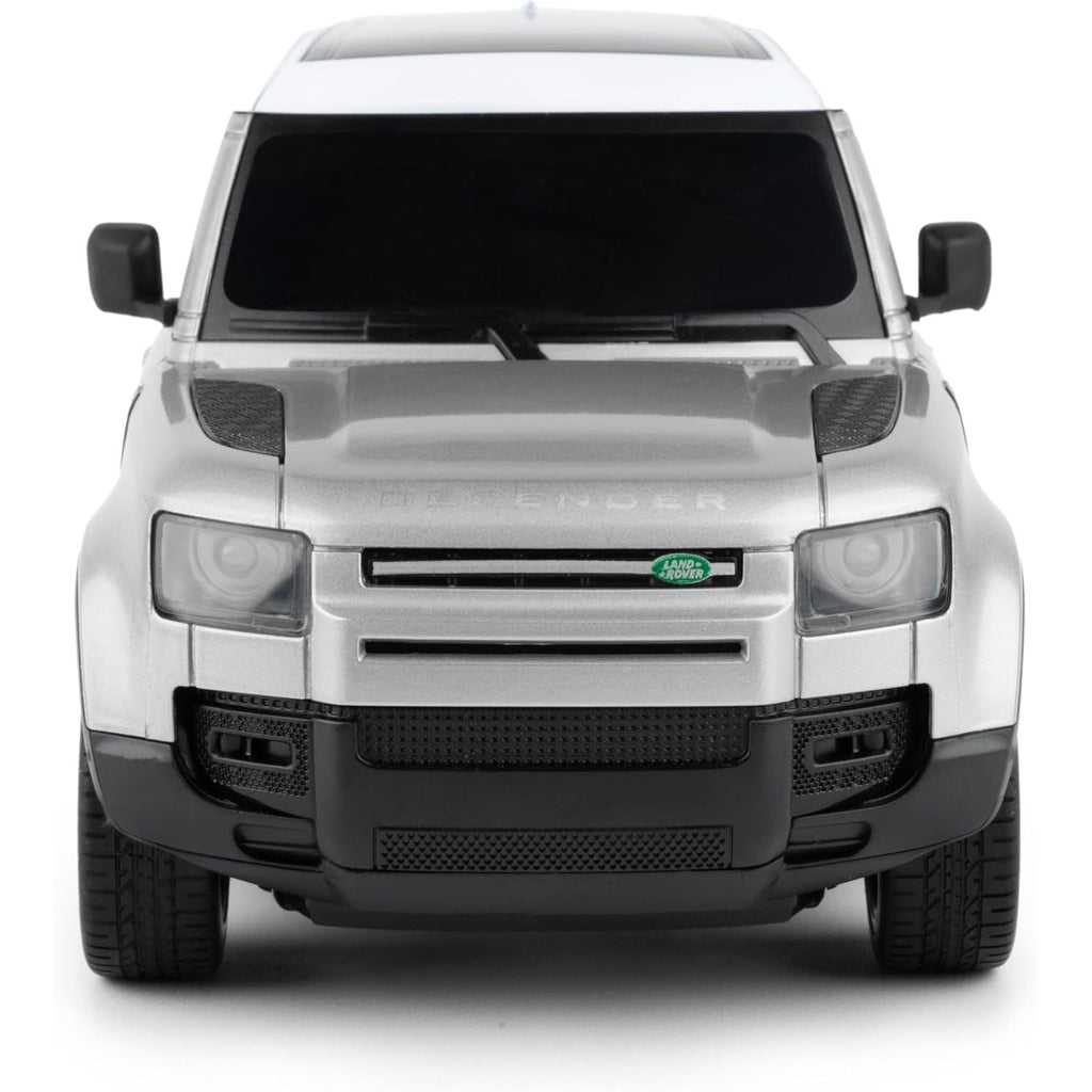 Light Gray RC Car 4x4 Land Rover Defender 90-4CH, 2.4GHz Remote Control Car for Kids & Adults - Realistic Off-Road SUV Design for Kids Ages 6+ - Battery Operated - Scale 1:24 - Silver HALSON ENTERPRISE 3_b6c6fc7d-ae38-4618-9492-8c4c5736e7e0.jpg Vehicles and Remote Control Toys