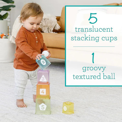 Light Gray Infantino Cups & Ball Learning Set Pastel Colors Age- 6 Months & Above Toyzoona 399_540x_69055641-7d61-493a-a681-def0d7b70670.webp Baby and Toddler Toys