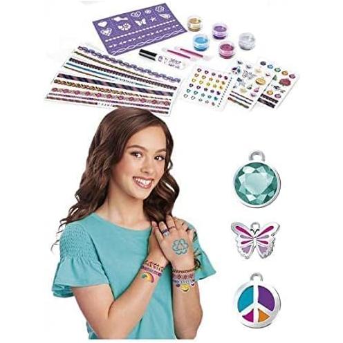 Light Gray Shimmer N Sparkle Glitter Tattoo n Nails Toyzoona 417ItqhPiTL._AC.jpg Arts and Crafts