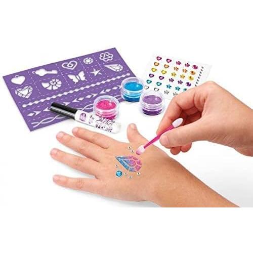 Light Pink Shimmer N Sparkle Glitter Tattoo n Nails Toyzoona 418rtSlgnIL._AC.jpg Arts and Crafts