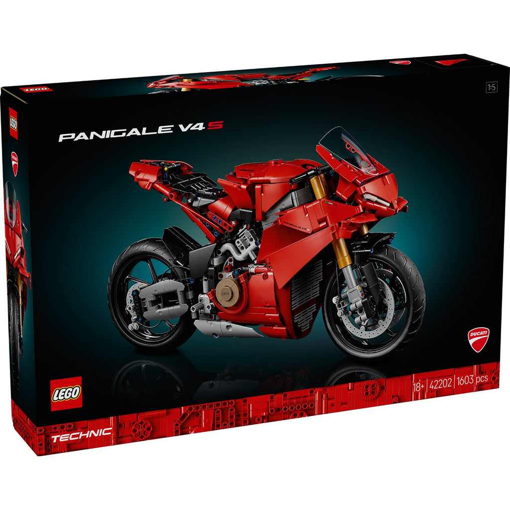 Brown LEGO 42202 Ducati Panigale V4 Motorcycle THE DREAM FACTORY 42202.jpg Building Sets and Construction Toys