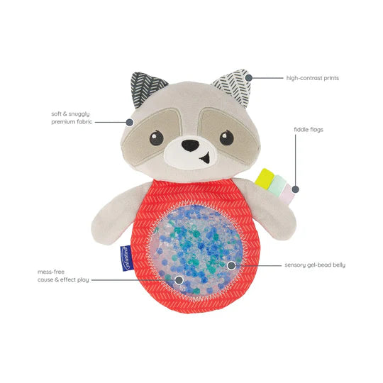 Gray Infantino Seek & Squish Raccoon Sensory Pal Toy with Gel-Bead Belly Age- 3 Months & Above Toyzoona 489_540x_7cc7f127-27d9-464a-acc1-8ee2b963597b.webp Baby and Toddler Toys