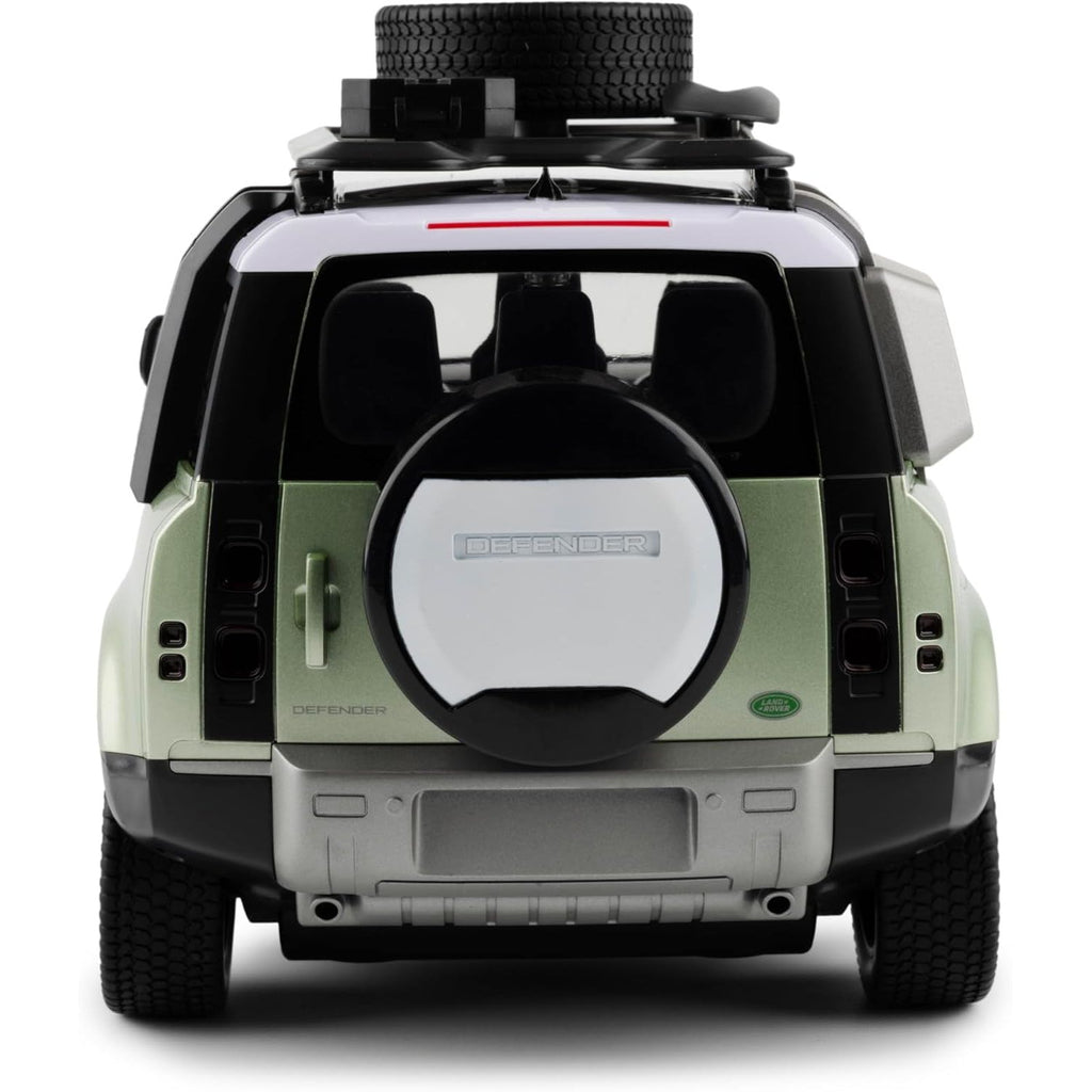 Light Gray RC Car 4x4 Land Rover Defender - 2.4GHz Remote Control Car for Kids & Adults - Extra Spare Parts & Detailed Interior - Rugged Toy SUV - Ages 6+ - Rechargeable Battery - Scale 1:12 - Green HALSON ENTERPRISE 4_6ee8b660-571b-4570-a37a-e9e3d1941986.jpg Vehicles and Remote Control Toys