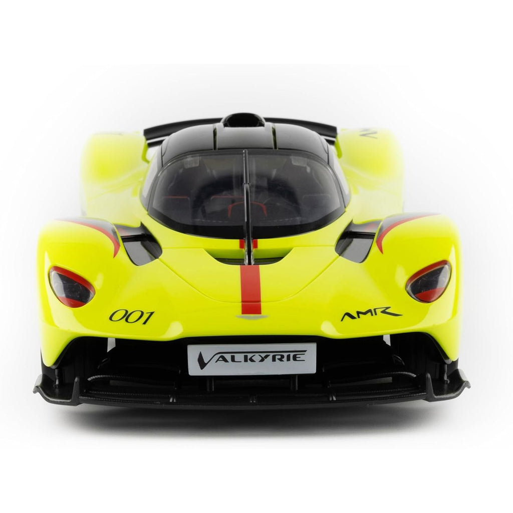 Light Gray Aston Martin Valkyrie RC Car - 2.4GHz Remote Control Car for Kids & Adults - Convertible Doors & Detailed Interior - Rechargeable Battery - Ages 6+ - Scale 1:12 - Lime Green HALSON ENTERPRISE 4_8884e589-3283-4173-ba2c-7b27f0b321b8.jpg Vehicles and Remote Control Toys
