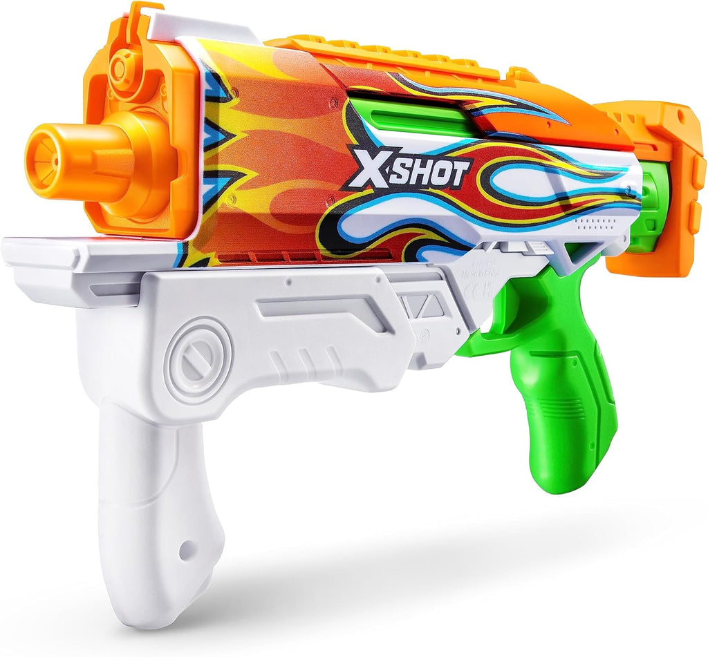Light Gray XSHOT Fast-Fill Skins Hyperload Water Blaster 11865 by ZURU HALSON ENTERPRISE 4_a46a0a1e-2fd4-492b-9879-e143dd7353f9.jpg Action Figures and Play Sets
